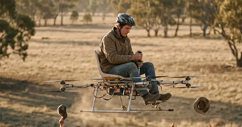 Temu’s Personal Aircraft Drone: Can You Fly One in Australia?